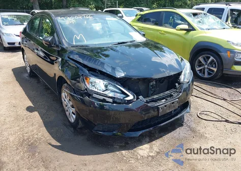 2018 Nissan Sentra S из США, поврежденный, VIN 3N1AB7AP3JY334097